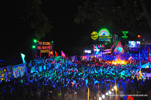 Wild & Crazy Full Moon Party in Koh Phangan Thailand